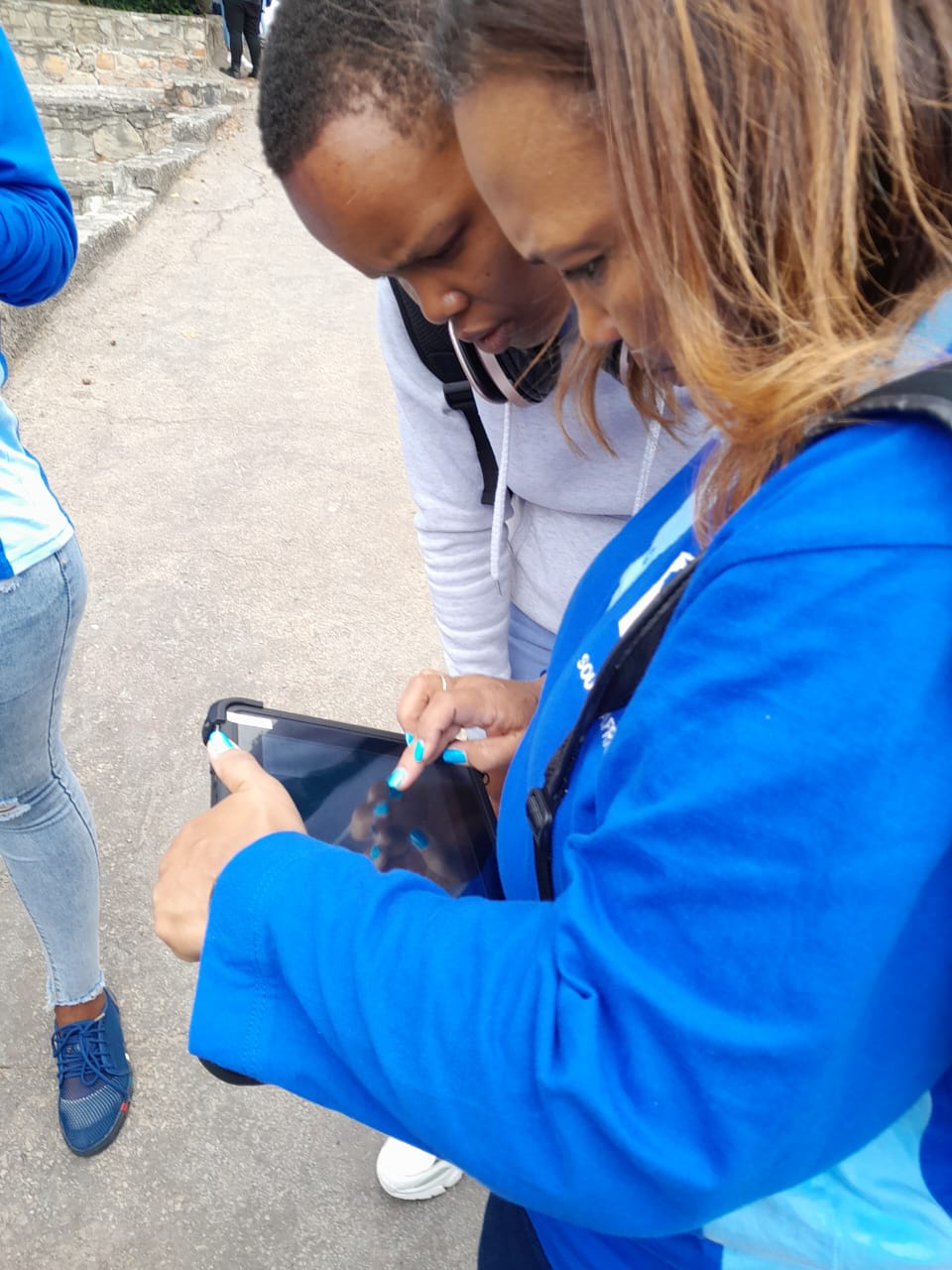 Registration of Tertiary Students by IEC South Africa at the March 2023 launch of its Youth CDE campaign at tertiary institutions.jpeg